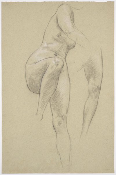Estudo de nu feminino de Franz von Matsch