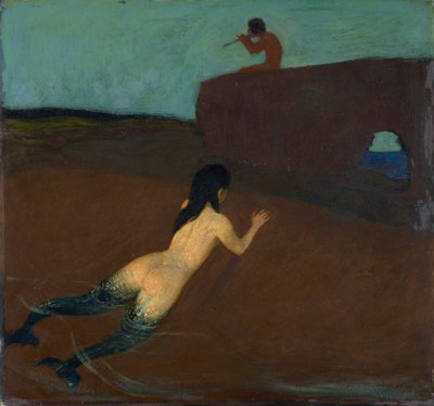Escuta furtiva de Franz von Stuck