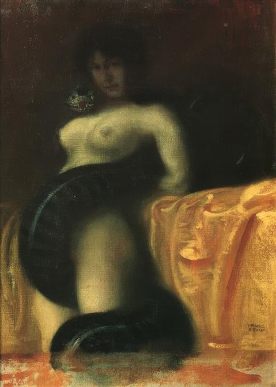 A esposa da serpente de Franz von Stuck