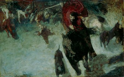 A caça selvagem de Franz von Stuck
