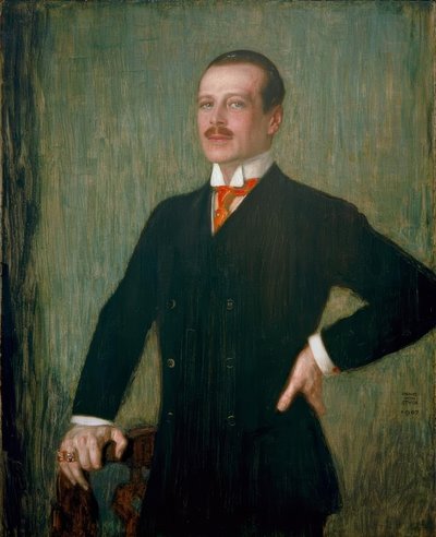 Ernst Ludwig de Hesse - Gem. V. estuque de Franz von Stuck