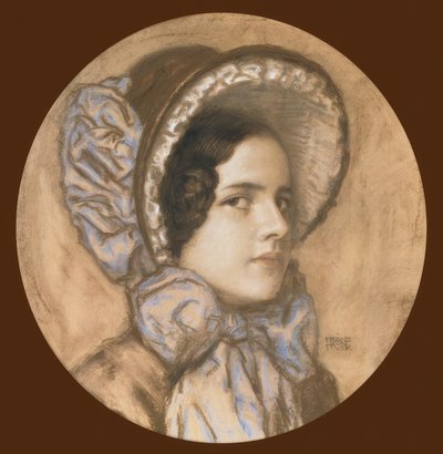 Franz v. Estuque, Retrato Mary  Pastel de Franz von Stuck