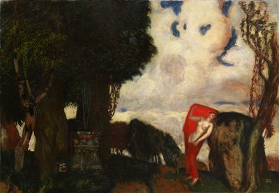 Ifigênia em Tauris, c. 1890 de Franz von Stuck