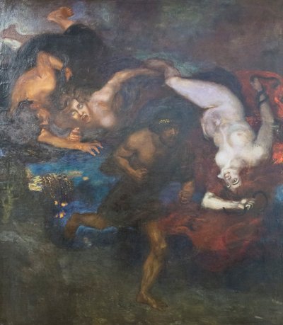Orestes e as Fúrias de Franz von Stuck