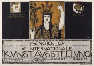 Sétima Exposição Internacional de Arte, Munique 1897 de Franz von Stuck