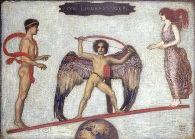 O balanço do amor de Franz von Stuck