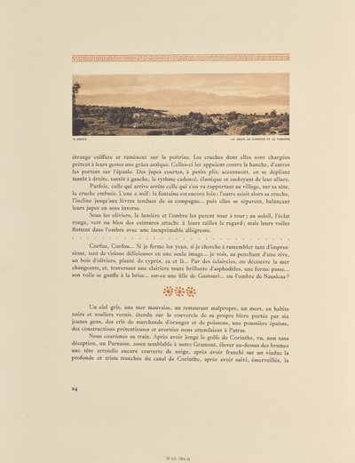 Akrata. O Golfo de Corinto e o Parnaso de Frédéric Boissonnas