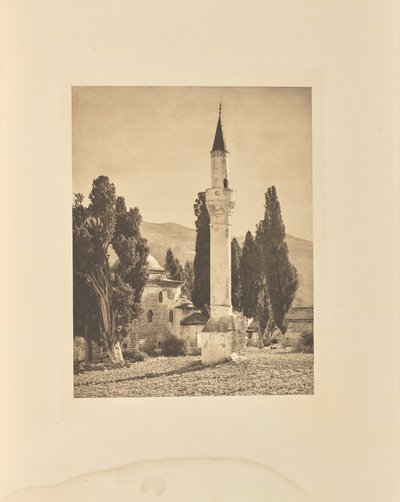 A mesquita de Baba, na Tessália de Frédéric Boissonnas