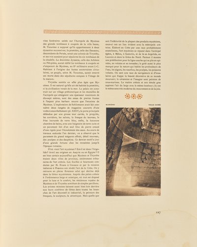 Micenas. Tholos de Atreu de Frédéric Boissonnas