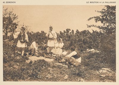 Zémen. Ovelhas no Pallikare de Frédéric Boissonnas