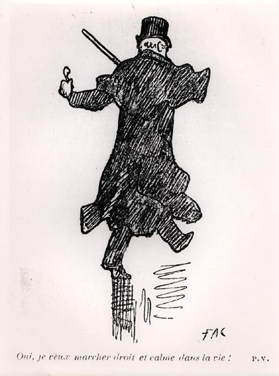 Paul Verlaine no final da sua vida, de 