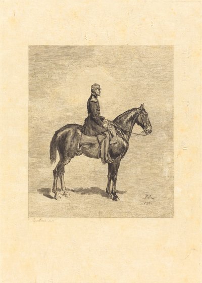 Cavaleiro de Frederic Auguste La Guillermie after Jean Louis Ernest Meissonier