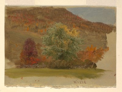 Paisagem de outono de Frederic Edwin Church