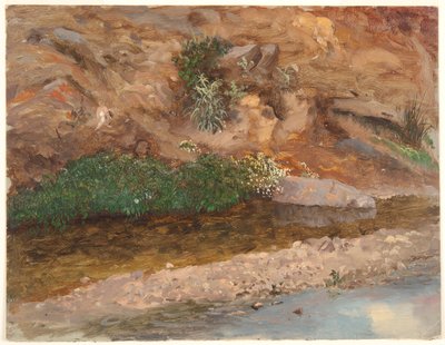 Banco de um fluxo de Frederic Edwin Church