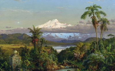 Cayambe, 1858 de Frederic Edwin Church