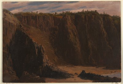 Penhascos em Grand Manan de Frederic Edwin Church