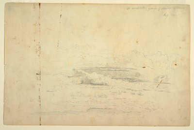 Estudos de nuvem de Frederic Edwin Church