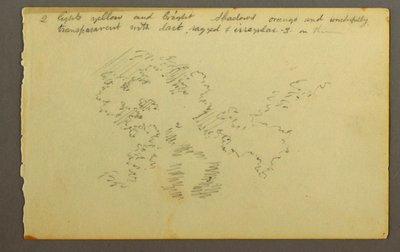 Desenho, Estudo de nuvens, 1845 de Frederic Edwin Church