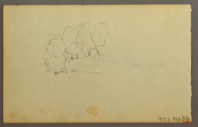 Desenho, Nuvens, 1844 de Frederic Edwin Church