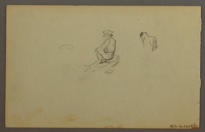 Desenho, Dunas, 1844 de Frederic Edwin Church