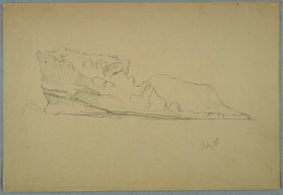 Desenho, Icebergue flutuante, 15 de julho de 1859 de Frederic Edwin Church