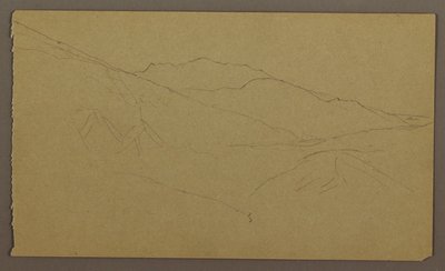 Desenho, Paisagem, maio-agosto de 1865 de Frederic Edwin Church