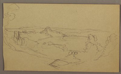 Desenho, Paisagem, maio-agosto de 1865 de Frederic Edwin Church