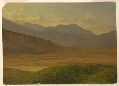 Desenho, Paisagem, maio de 1865 de Frederic Edwin Church