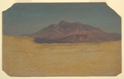 Desenho, Paisagem de montanha, 1868 de Frederic Edwin Church