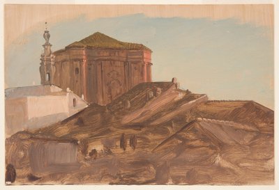Desenho, Telhados perto de Sant