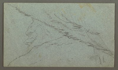 Desenho, Picos de Tauern, The K nigss, julho de 1868 de Frederic Edwin Church