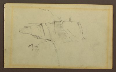 Desenho, As Cataratas Americanas, Rio Niagara, possivelmente 1858 de Frederic Edwin Church