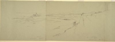 Desenho, Vista da Acrópole, 1869 de Frederic Edwin Church
