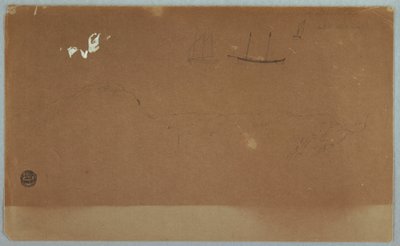 Desenho, Vistas de Labrador ou Terra Nova, junho ou julho de 1859 de Frederic Edwin Church