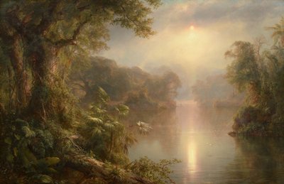 El Rio de Luz (O rio da luz) de Frederic Edwin Church