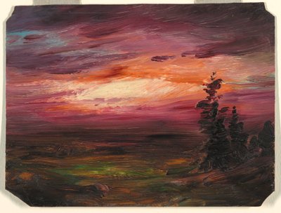 Crepúsculo da tarde de Frederic Edwin Church