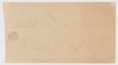 Icebergs Flutuantes de Frederic Edwin Church