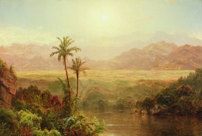 Nos Andes de Frederic Edwin Church