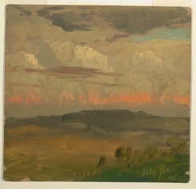 Paisagem, Vale do Hudson de Frederic Edwin Church