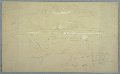 Paisagem ao pôr do sol, Jamaica de Frederic Edwin Church