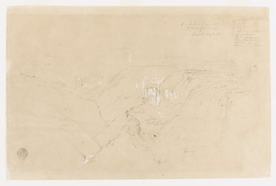 Paisagem com o Monte Purese, Colômbia de Frederic Edwin Church