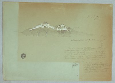 Monte Iliniza, Equador de Frederic Edwin Church