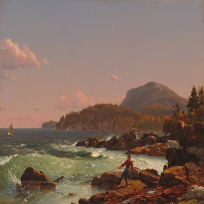 Montanha de Newport, Mount Desert de Frederic Edwin Church