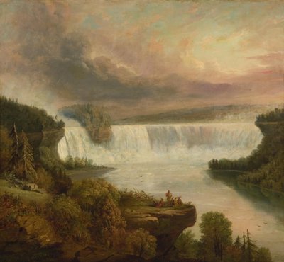 Cataratas do Niágara (Horseshoe Falls) de Frederic Edwin Church