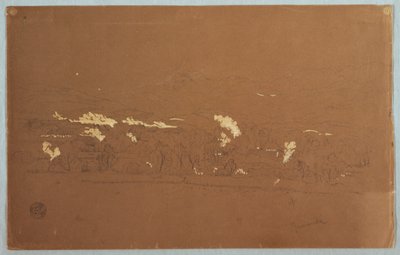 Vista parcial de Guaranda, Equador de Frederic Edwin Church