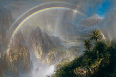 Estação das chuvas nos trópicos de Frederic Edwin Church