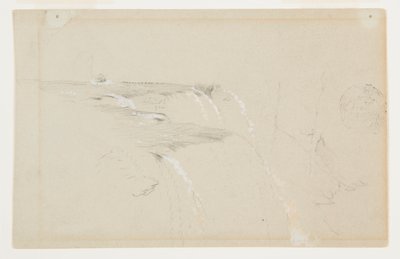 Borda das Cataratas Americanas, Rio Niagara de Frederic Edwin Church