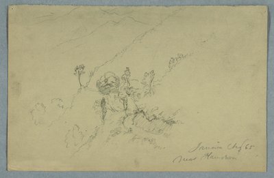 Estrada pelas Montanhas Azuis, perto de Homestead, Jamaica de Frederic Edwin Church