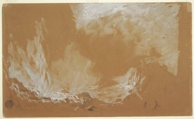 Pulverizar das Cataratas, Niágara de Frederic Edwin Church