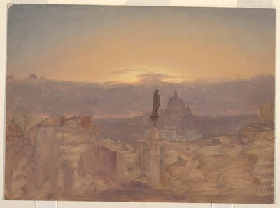Basílica de São Pedro do Pincio, Roma de Frederic Edwin Church